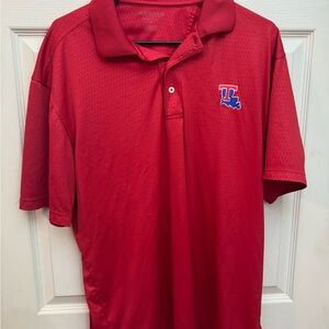 Oxford Red Polo Shirt Louisiana Tech